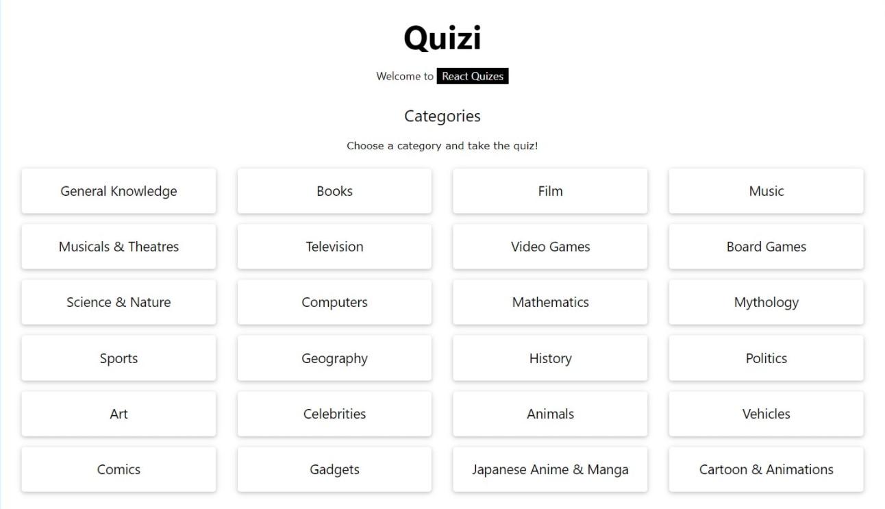 Quiz project